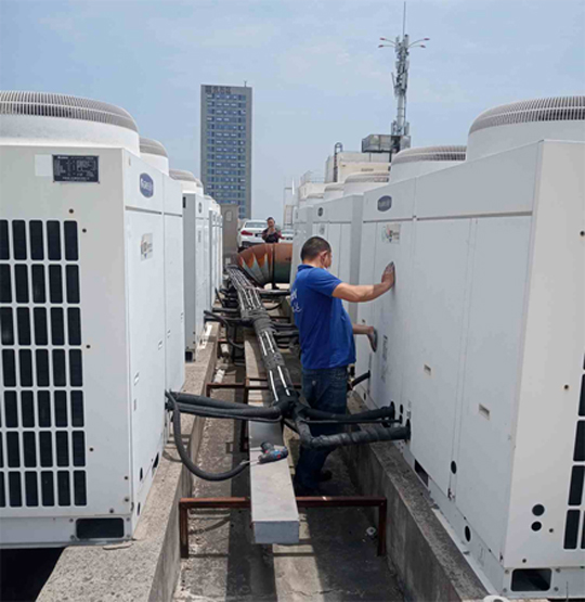 贾汪中央空调制热和不制冷系统维修方法